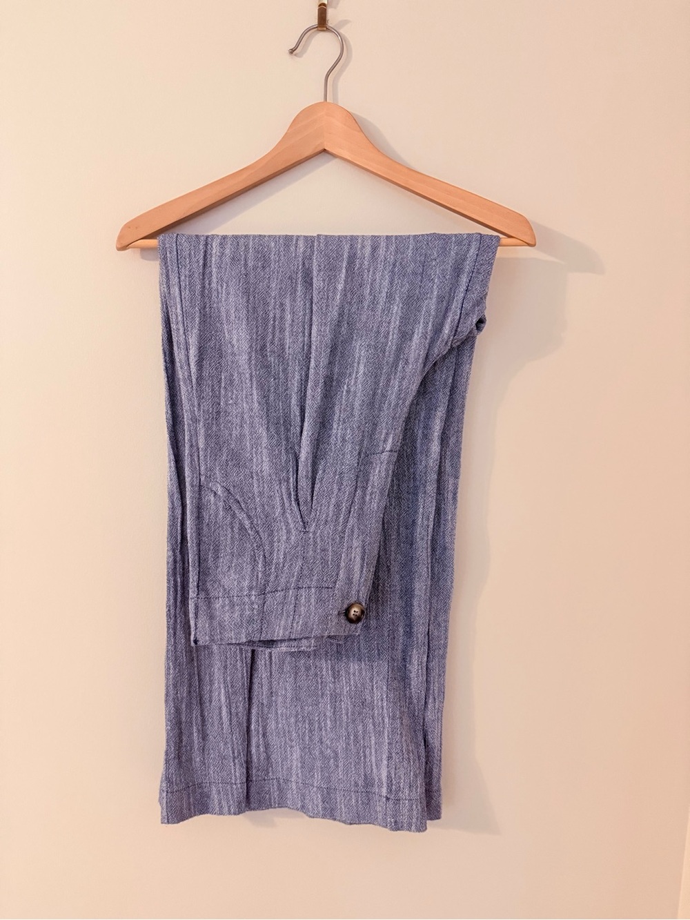 MARONIE • Light Blue Women’s Wide Leg Trousers